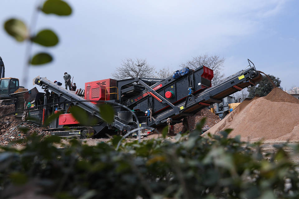 Wotetrack Crawler Type Crushing And Screening Station