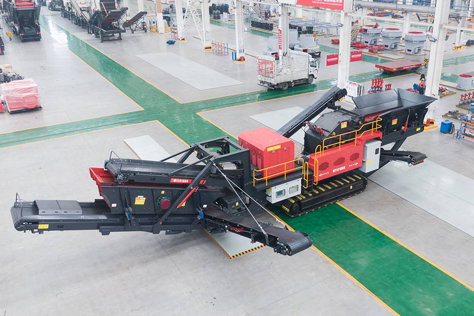 Wotetrack Crawler Type Crushing And Screening Station